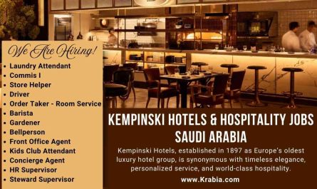 Kempinski Hotels & Hospitality Jobs Saudi Arabia