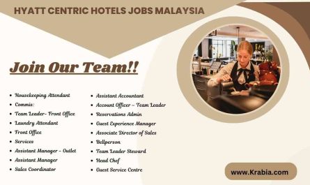 Hyatt Centric Hotel Jobs Malaysia