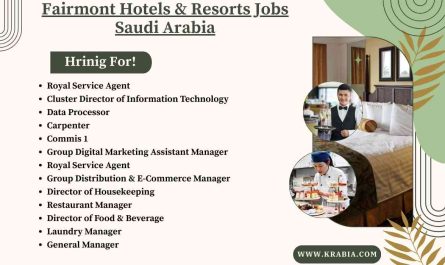 Fairmont Hotels & Resorts Jobs Saudi Arabia