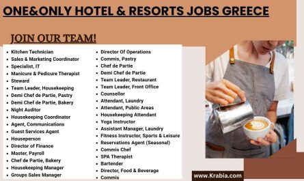 One&Only Resorts Jobs Greece