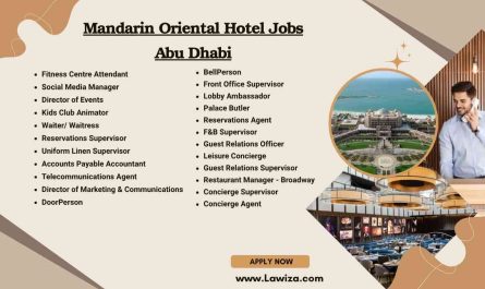 Mandarin Oriental Hotel Jobs Abu Dhabi