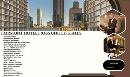 Fairmont Hotels jobs United States